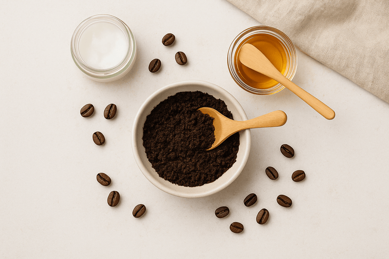 DIY Kaffee Körperpeeling: sanftes Körperpeeling mit Kaffee