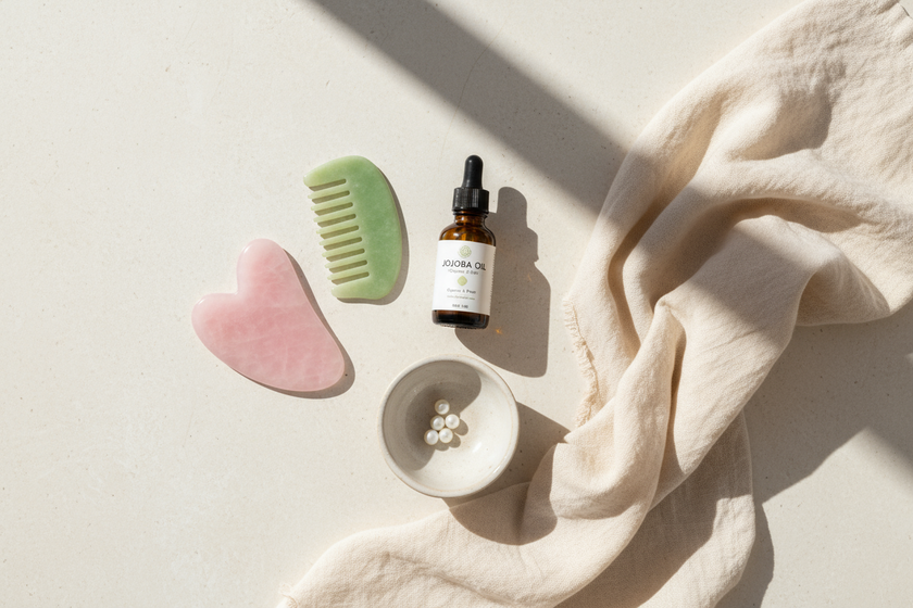 Gua Sha: Anleitung, Wirkung &amp; Tipps – Edelsteine richtig anwenden