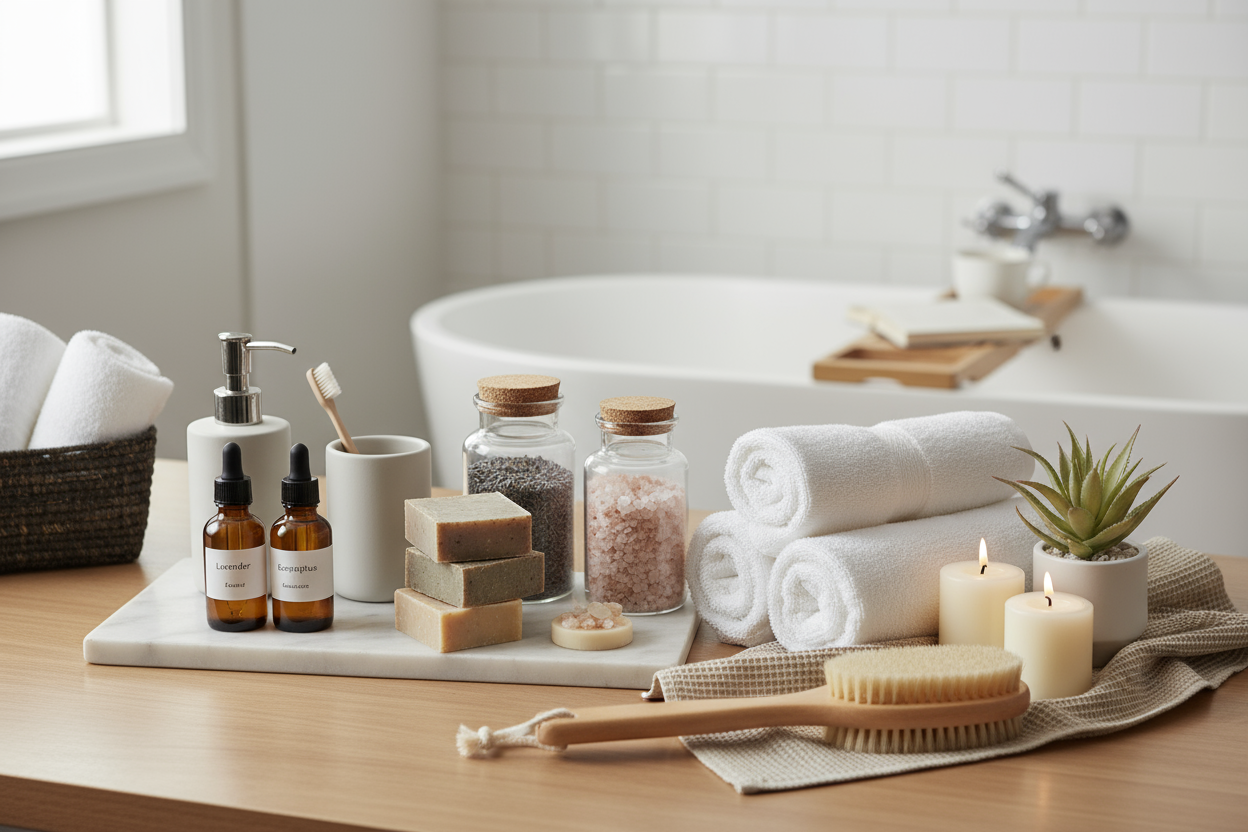 Badzubehör – stille Helfer für dein Wohlfühlbad