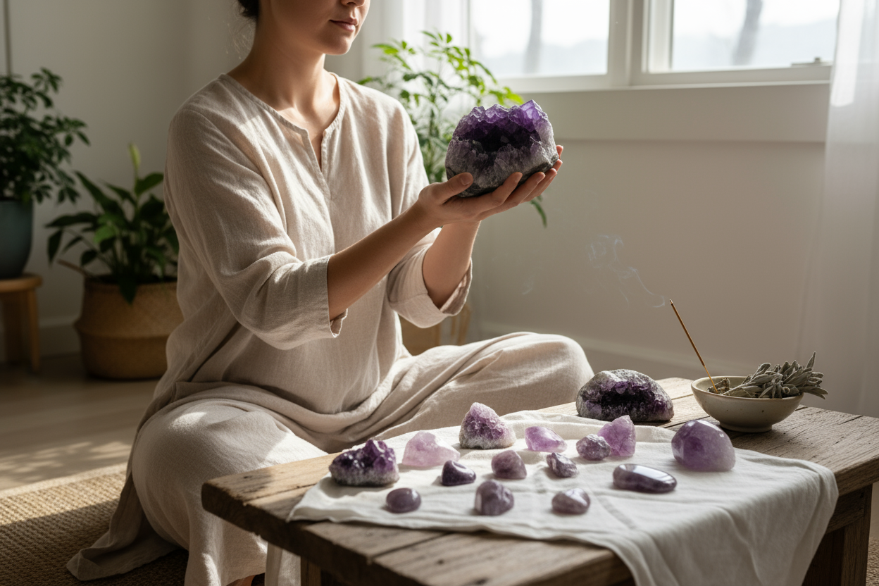 Amethyst – Stein der Ruhe, Klarheit & inneren Reinigung