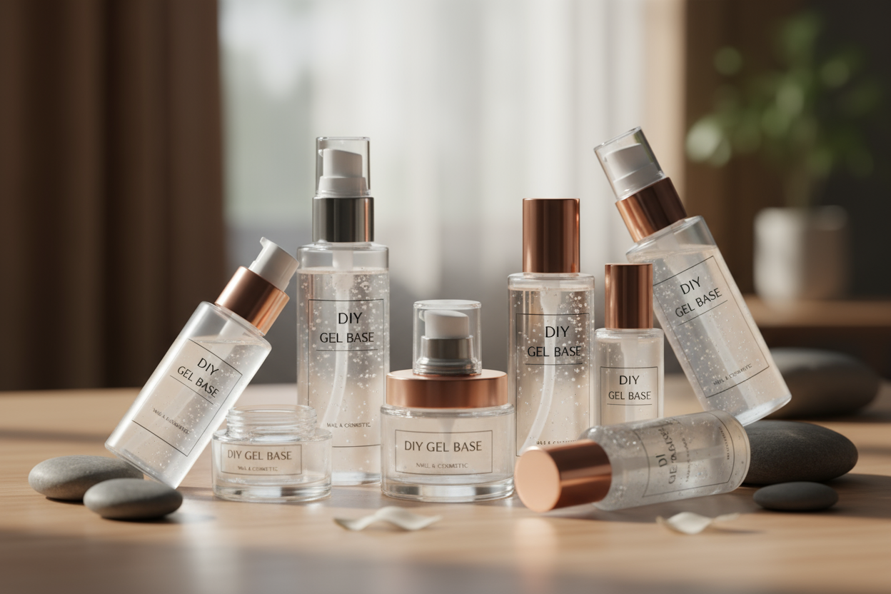 Gele & Basen – sanfte Grundlagen für DIY-Kosmetik