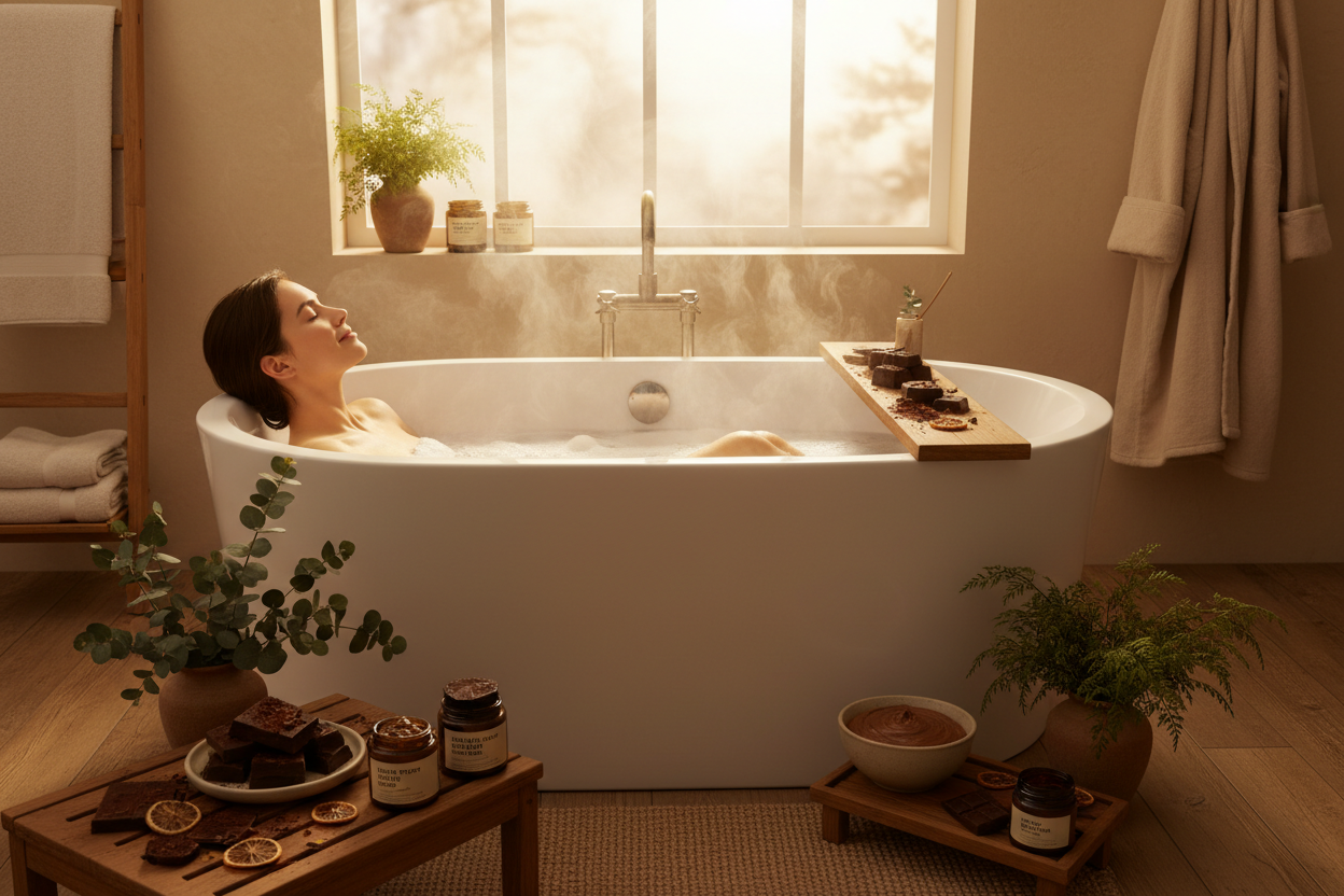 Badeschokolade – Natürliche Pflege & Wellnessmomente