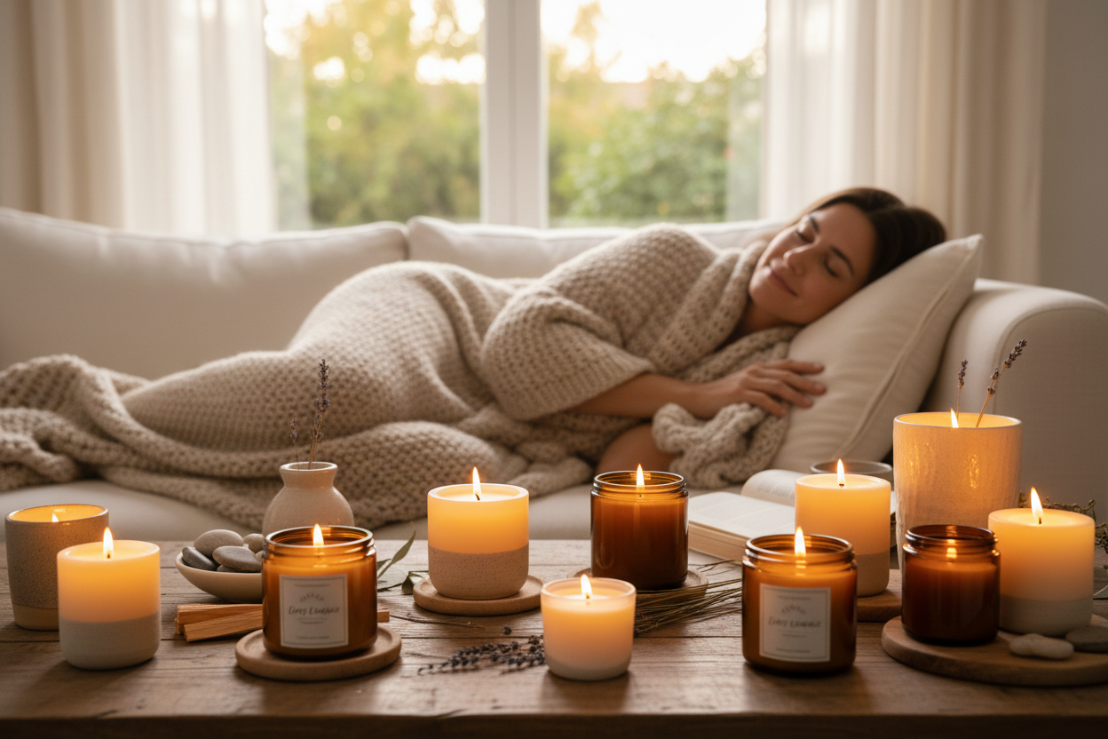 Sojawachskerzen – Natürliche Düfte & sanftes Licht
