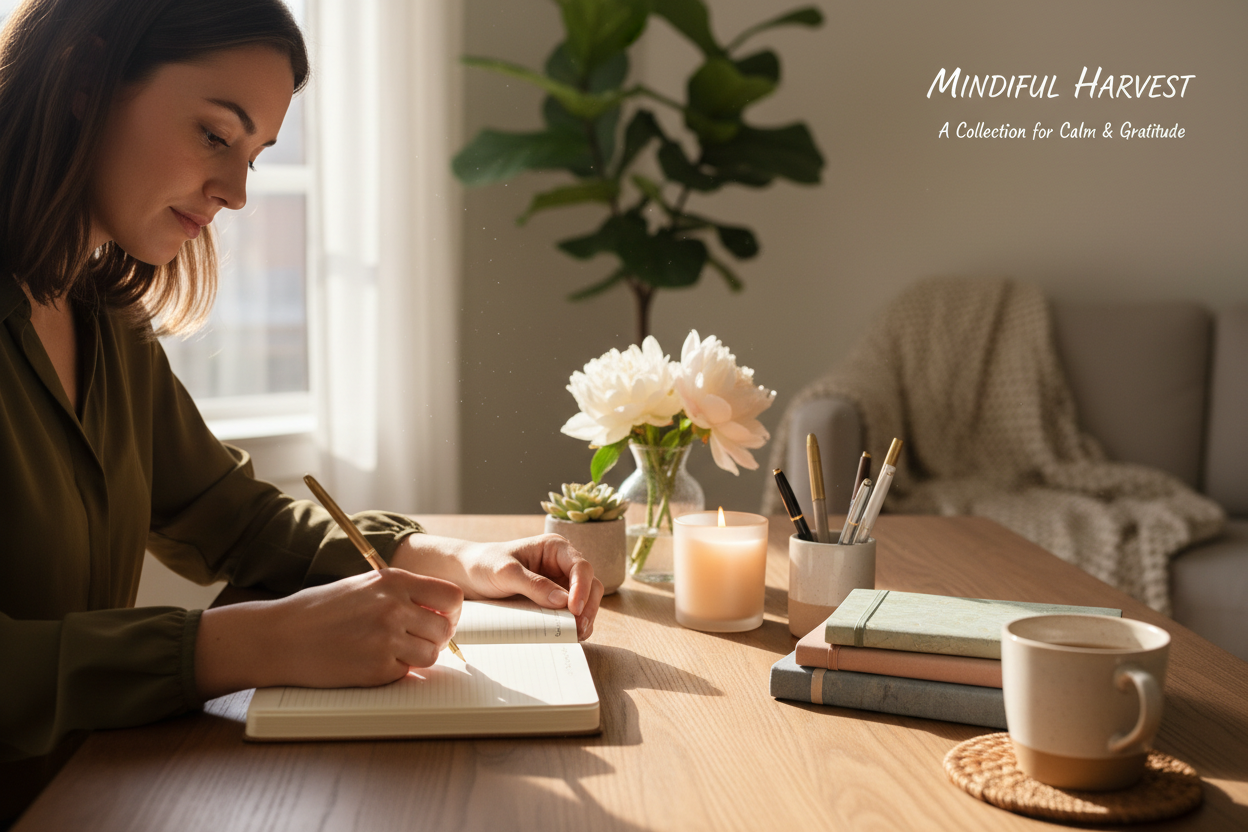 Achtsamkeit & Journaling – Rituale, Schreibzubehör & Dankbarkeitsjournale