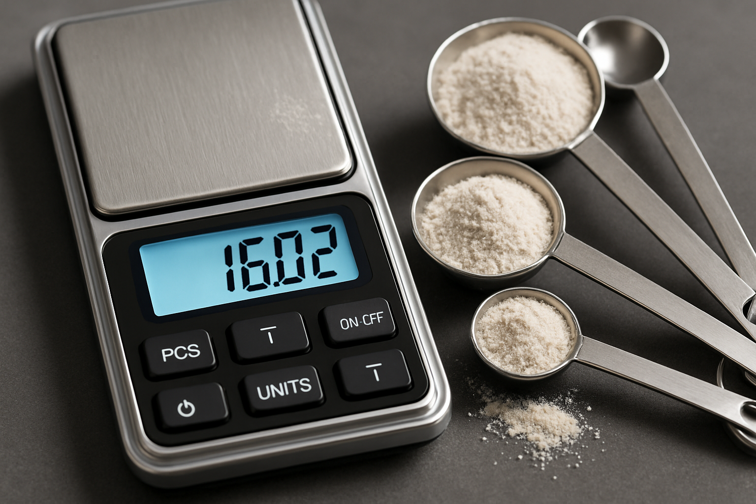 Tools – Waagen & Messlöffel