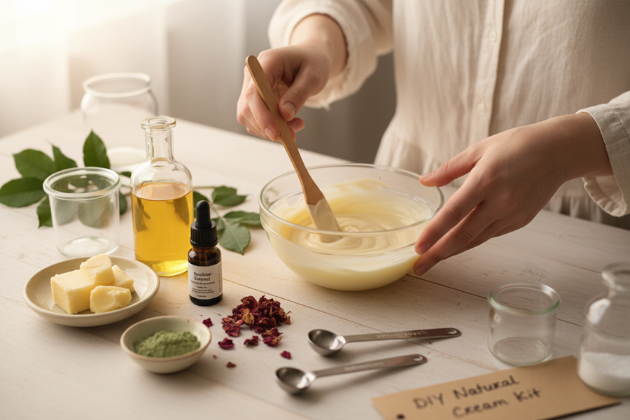 DIY-Baukästen – Naturkosmetik-Sets zum Selbstmischen