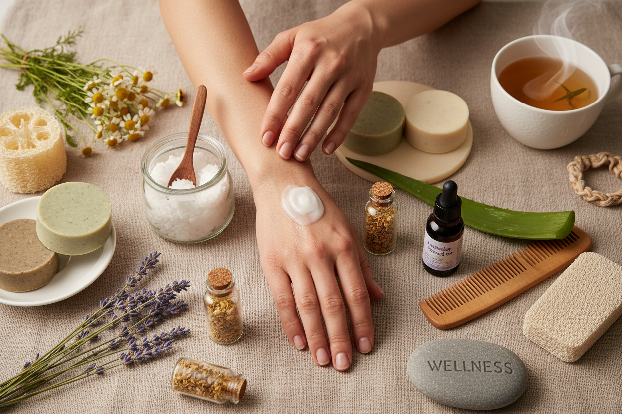 Natürliche Pflege – Haut, Haar, Körper & Selfcare