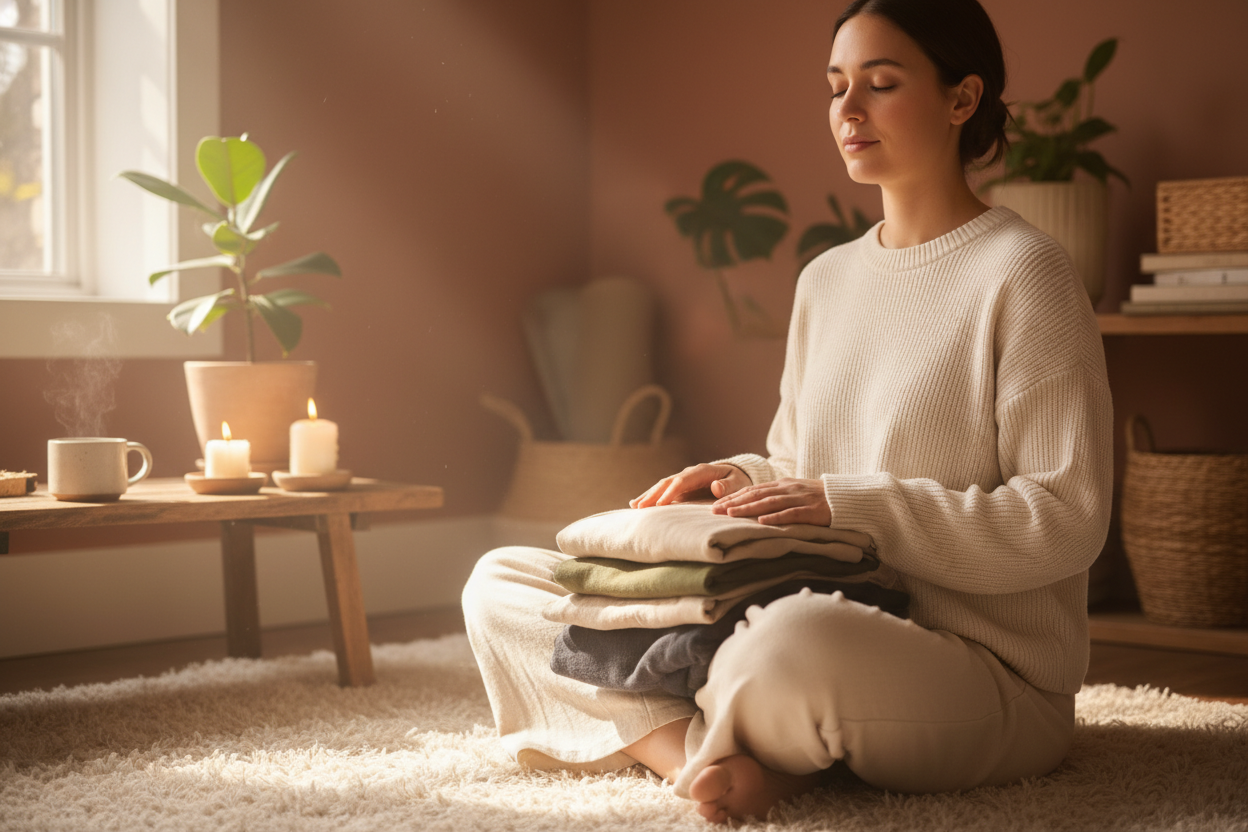 Ritual- & Loungewear – Achtsame Homewear für Selfcare-Momente
