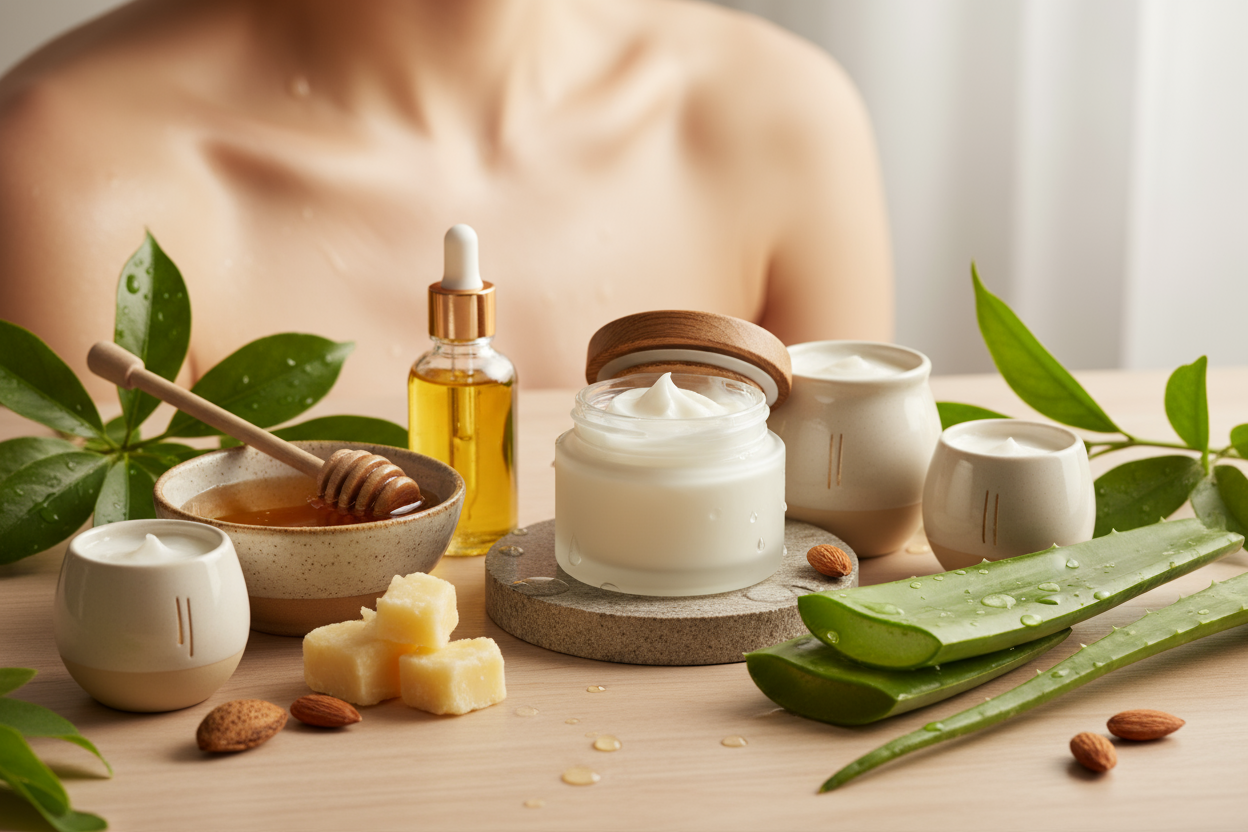 Trockene Haut – Natürliche Pflege für Feuchtigkeit & Geschmeidigkeit