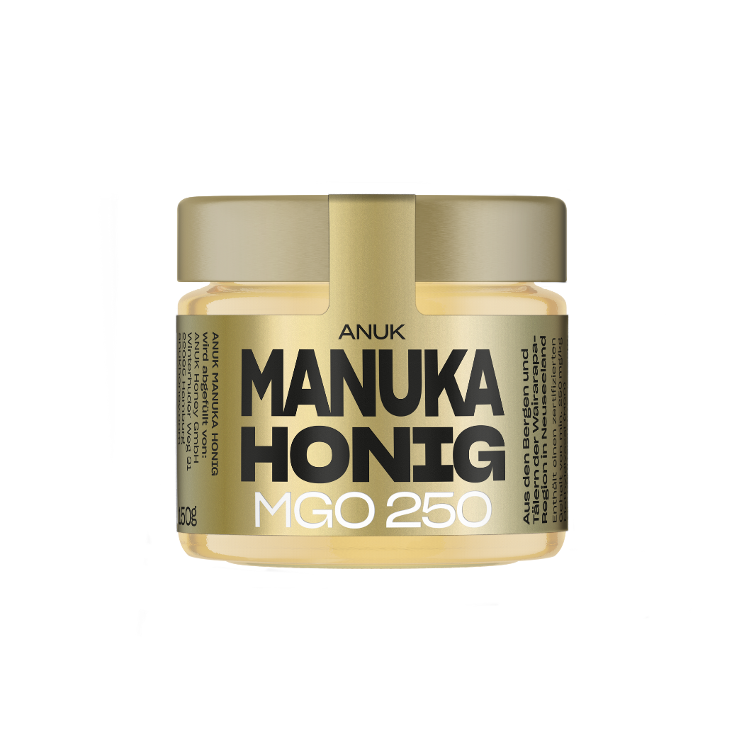 ANUK Manuka Honig MGO 250 – Gold-Edition