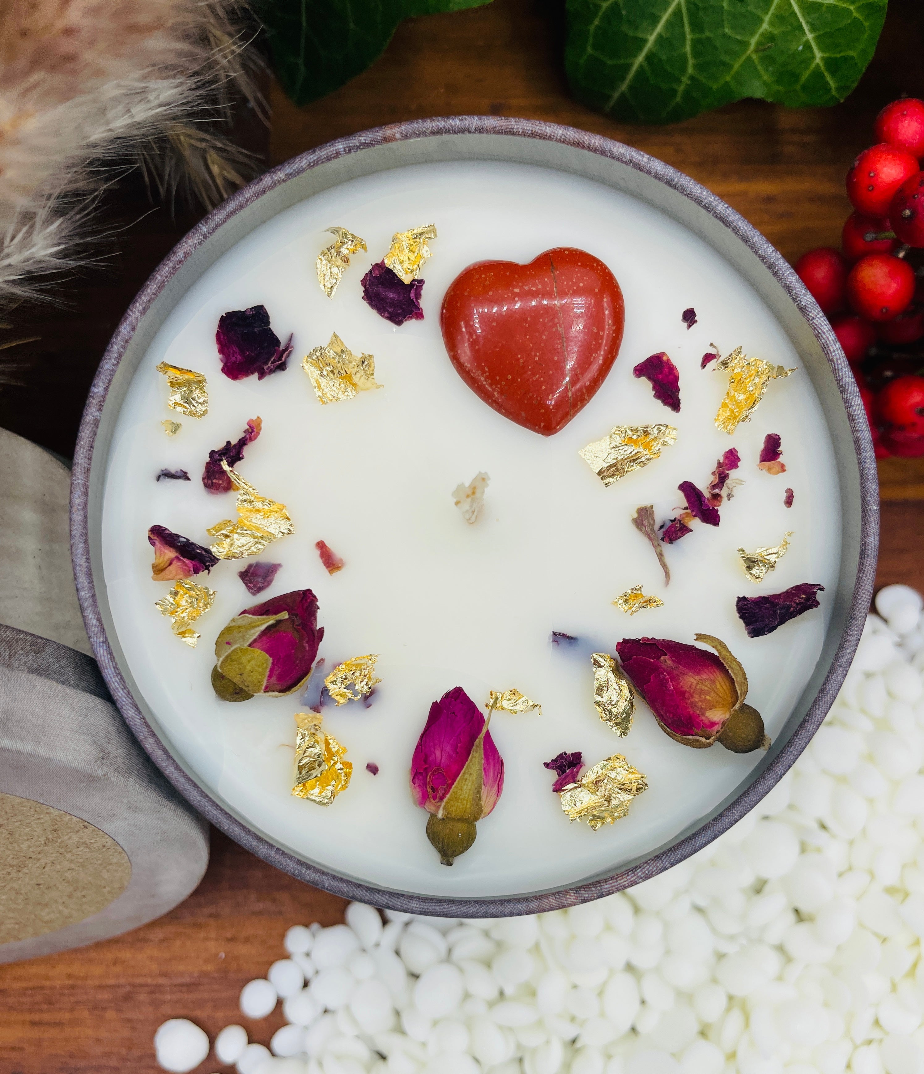 Sternzeichen Duftkerze · Skorpion (23.10–21.11) – Handgemacht aus Sojawachs · Astrologie & Rituale