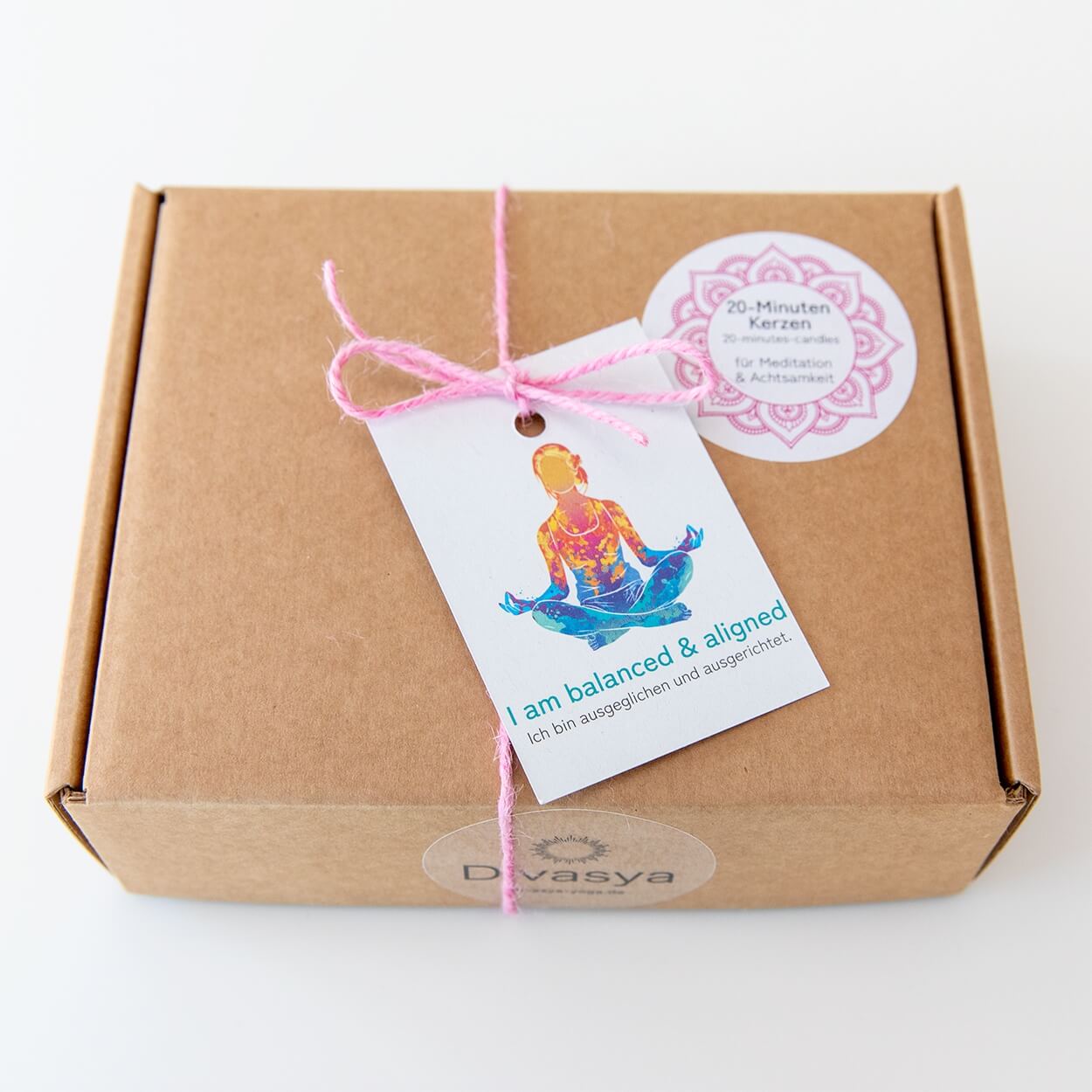 20-Minuten-Kerzen mit Affirmationen – Ritual-Set aus Bienenwachs · Fokus & Mentale Klarheit