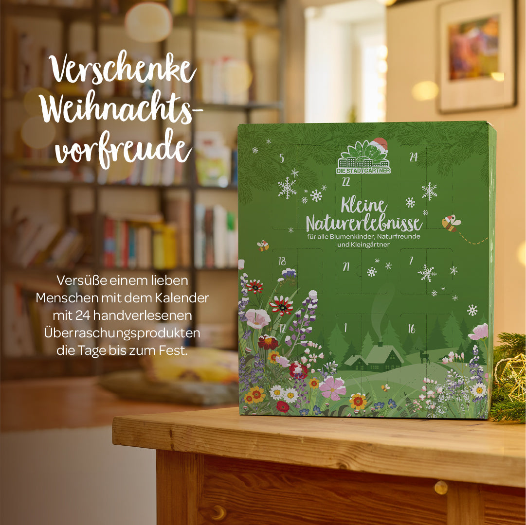 Adventskalender 2025 „Die Stadtgärtner“ – 24 nachhaltige Überraschungen
