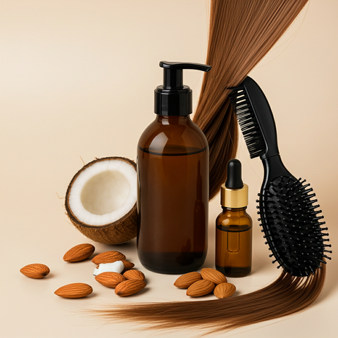 Geschmeidiges Haaröl – DIY-Baukasten - Rohstoffe für 50 g