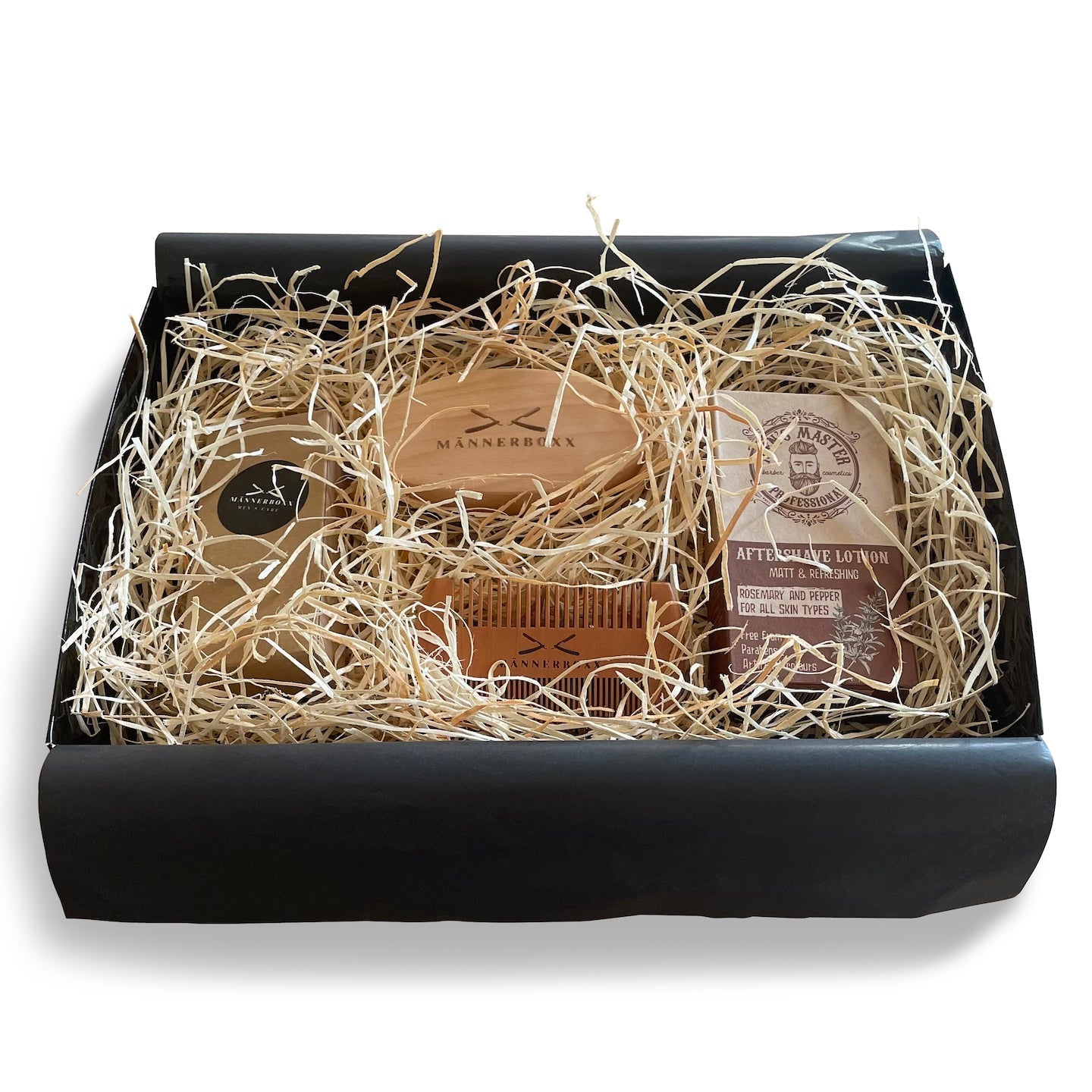 Bartpflege-Geschenkset „Highlight“ – Rasierhobel, Pflege & Styling