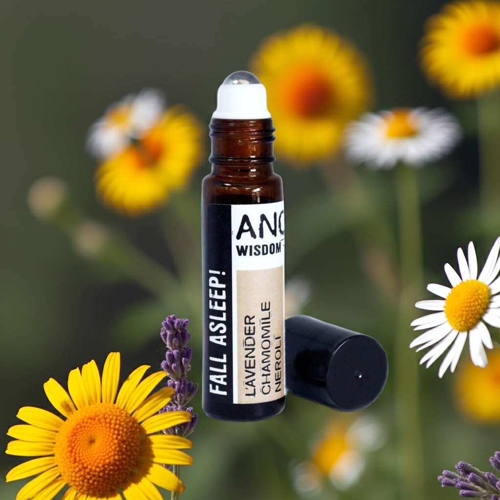 Einschlafen! – Ätherische Ölmischung Roll-On (10 ml) · Lavendel  · Kamille  · Orange