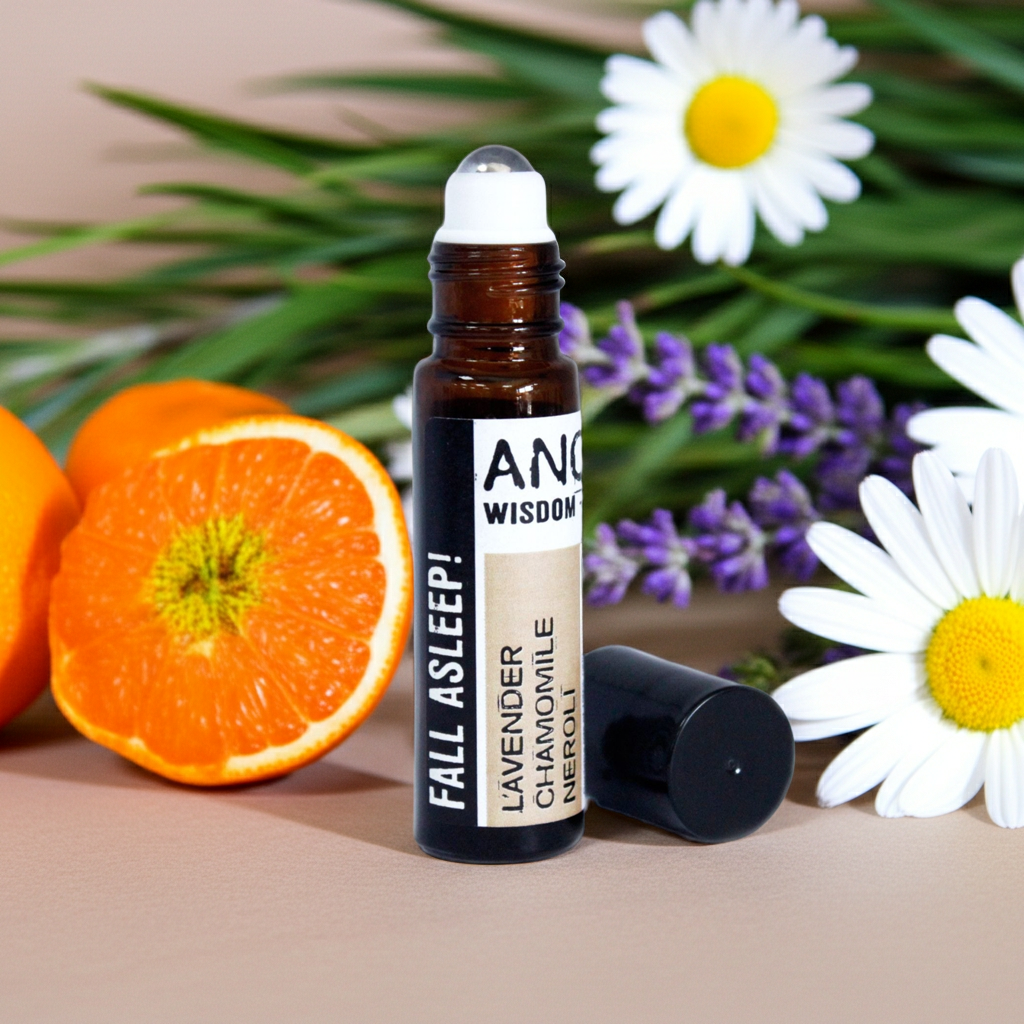 Einschlafen! – Ätherische Ölmischung Roll-On (10 ml) · Lavendel  · Kamille  · Orange