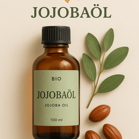 Bio Jojobaöl - Allrounder für natürliche Haut-/Haarpflege, 100 ml