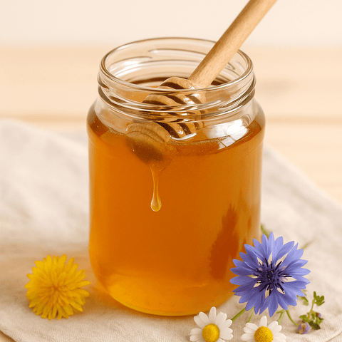 Bio Roher Wildblumenhonig – Natur pur im Glas, 900 g