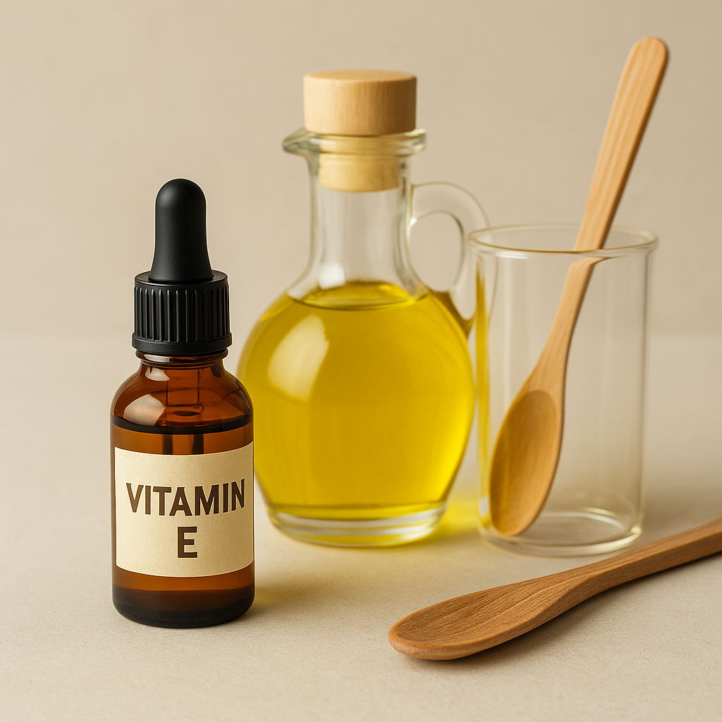 Vitamin E – natürliches Antioxidans für DIY-Kosmetik & Hautpflege