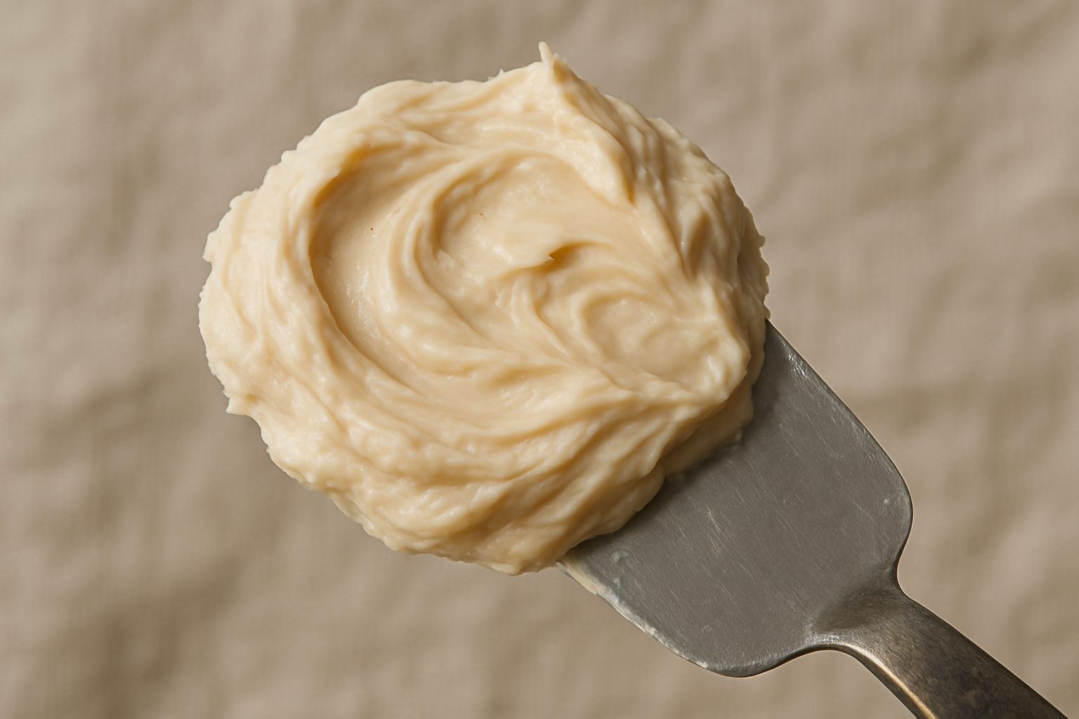 Cremige Joghurt-Pulver-Paste – milde Textur für empfindliche Haut.