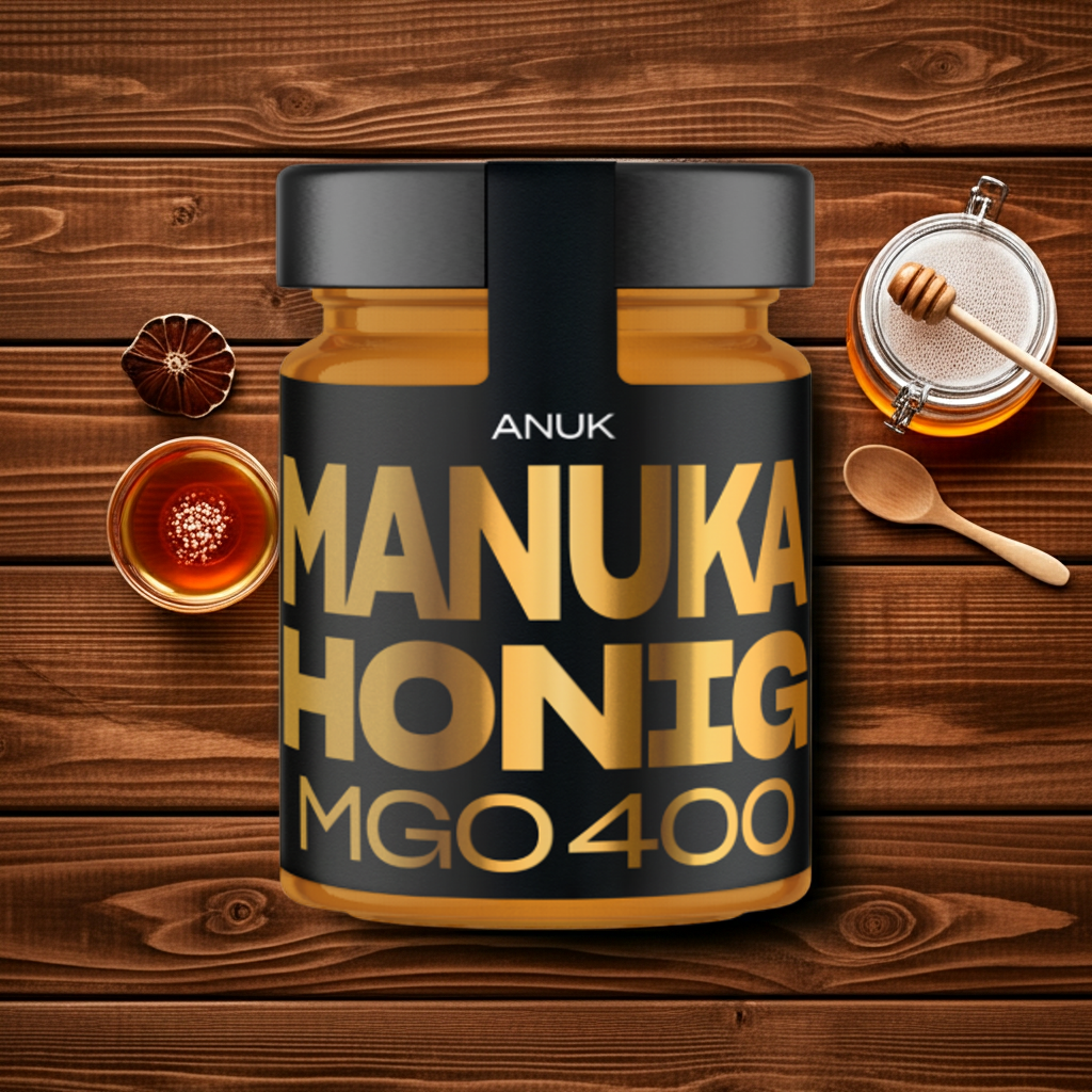 ANUK Manuka Honig MGO 400 – Gold-Edition