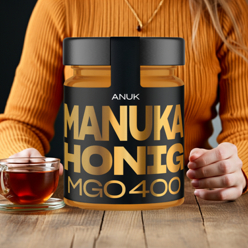 ANUK Manuka Honig MGO 400 – Gold-Edition