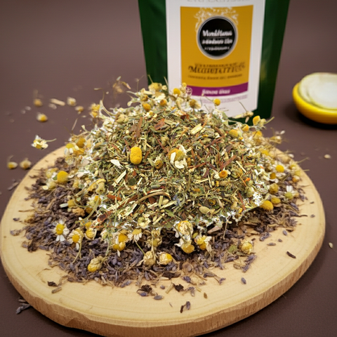 Achtsamkeits-Meditation – Kräutertee mit Kamille, Lavendel & Melisse, 50 g