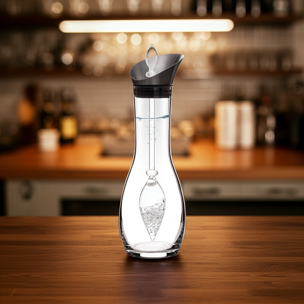 Karaffe era Set | DIAMONDS (Diamantsplitter – Bergkristall)