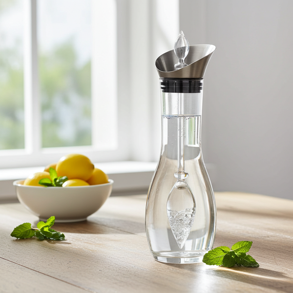 Karaffe era Set | DIAMONDS (Diamantsplitter – Bergkristall)