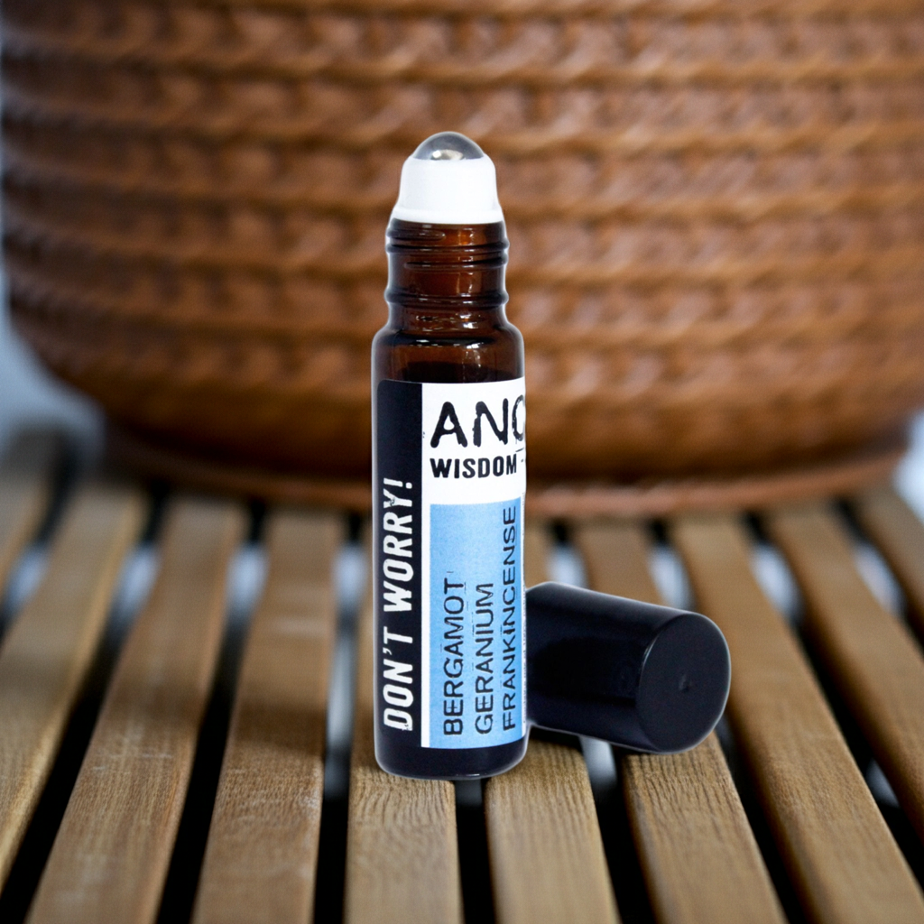 Keine Sorge! – Ätherische Ölmischung Roll-On (10 ml) · Bergamotte · Weihrauch · Geranie