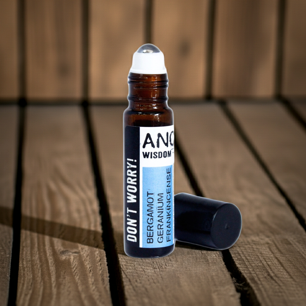 Keine Sorge! – Ätherische Ölmischung Roll-On (10 ml) · Bergamotte · Weihrauch · Geranie