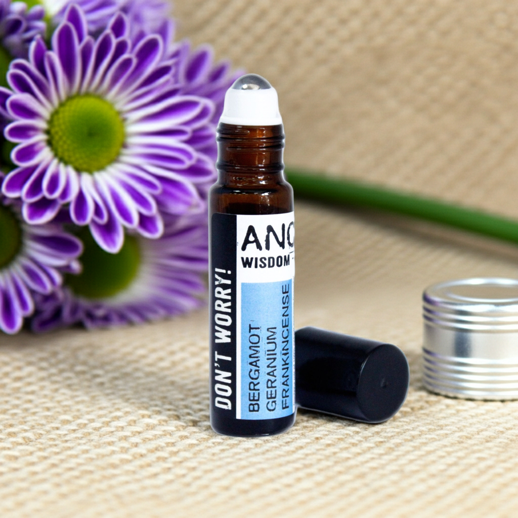 Keine Sorge! – Ätherische Ölmischung Roll-On (10 ml) · Bergamotte · Weihrauch · Geranie