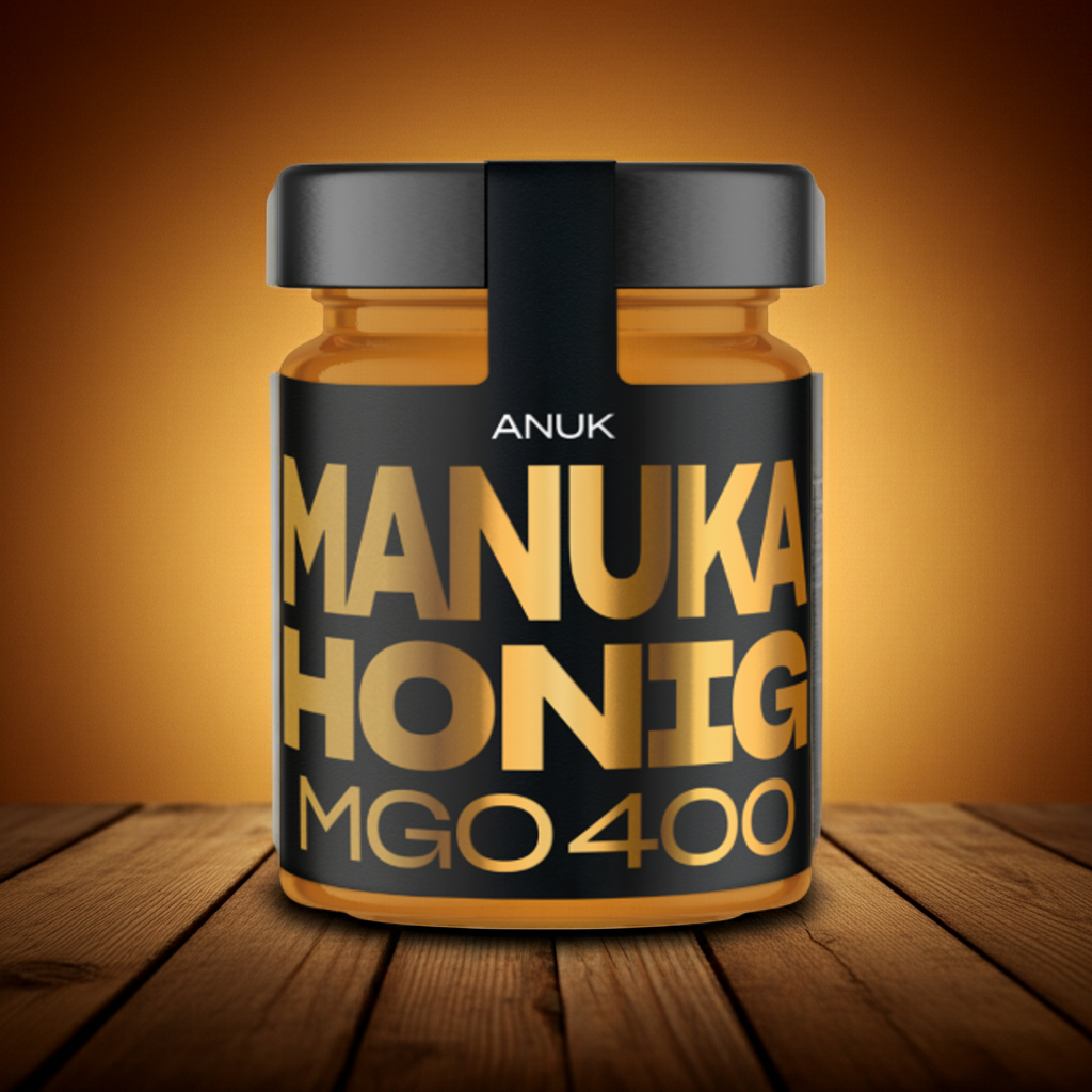 ANUK Manuka Honig MGO 400 – Gold-Edition