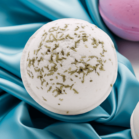 Himalaya-Salz Badebombe „Clarity“ – Rosmarin & Muskatellersalbei, 180 g