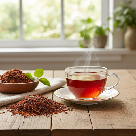 Rooibos Super Grade Long Cut – koffeinfreier Rotbuschtee