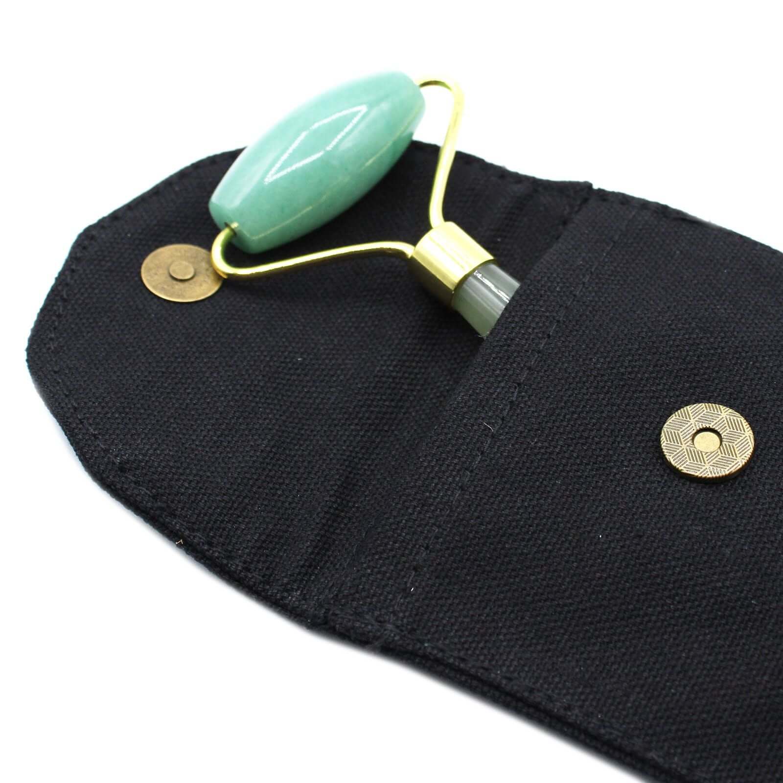 Edelstein Gesichtsroller – Jade (groß) - Kühlende Massage für Gesicht, Hals & Dekolleté