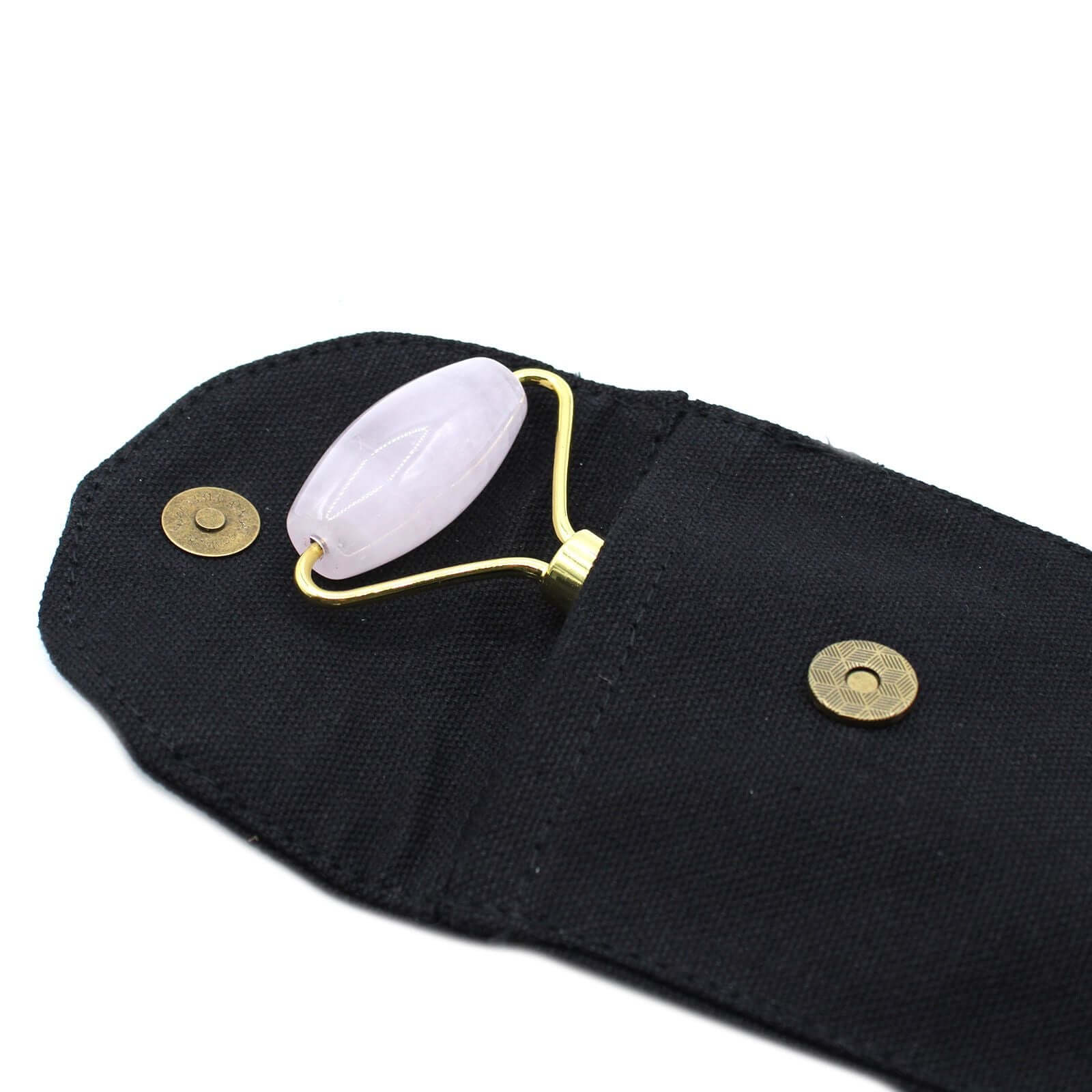 Edelstein Gesichtsroller – Rosenquarz (groß) - Sanfte Gesichtsmassage & harmonisierende Pflege