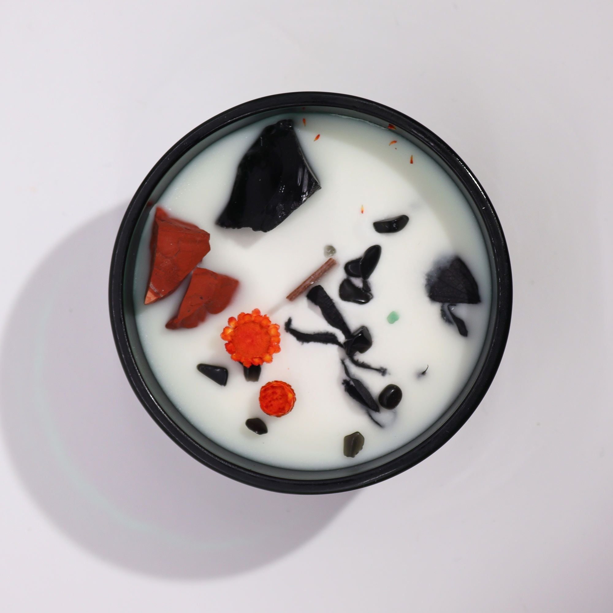 Hop Hare Kristall Magische Blume Kerze – Der Teufel - 330 g