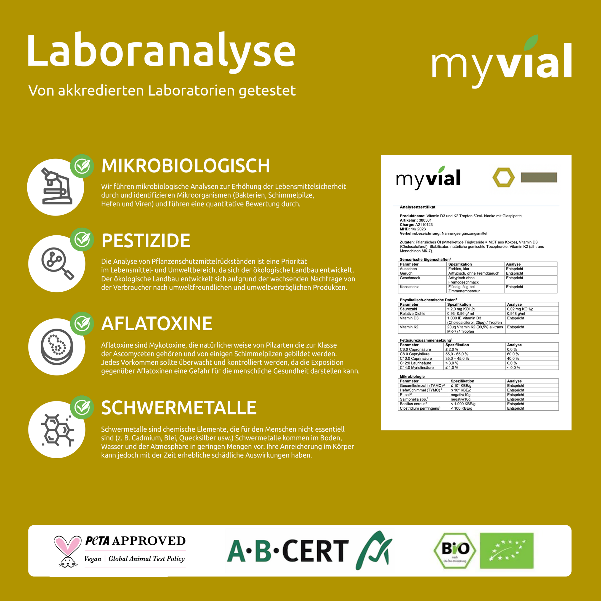 Vitamin D3 + K2 Tropfen (vegan) – Knochen, Muskeln & Immunsystem