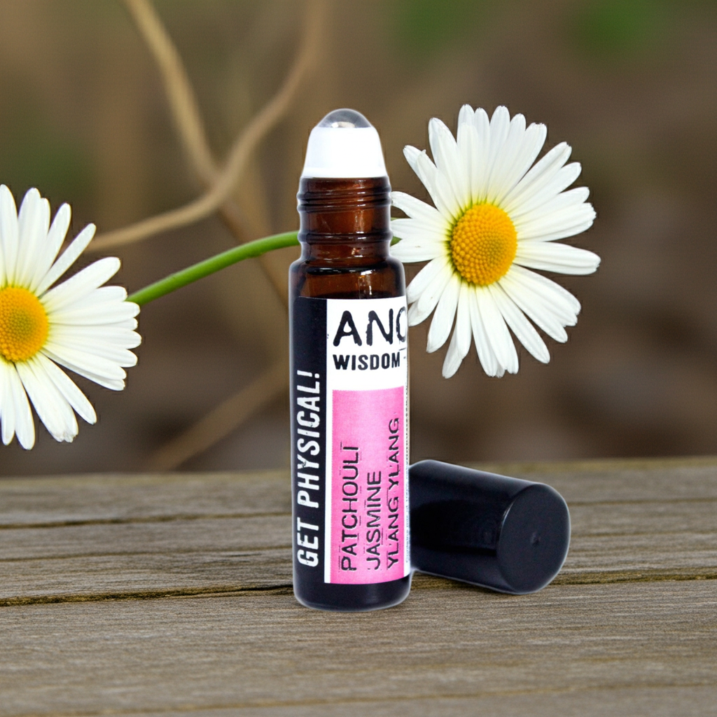 Aromatherapie Roll-On mit Blüten – Wellness & Selfcare