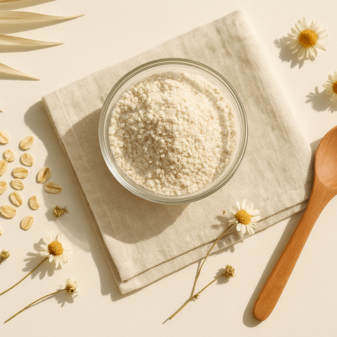 Hafermehl – sanftes Pflanzenmehl für sensible Haut & DIY-Pflege, 350 g