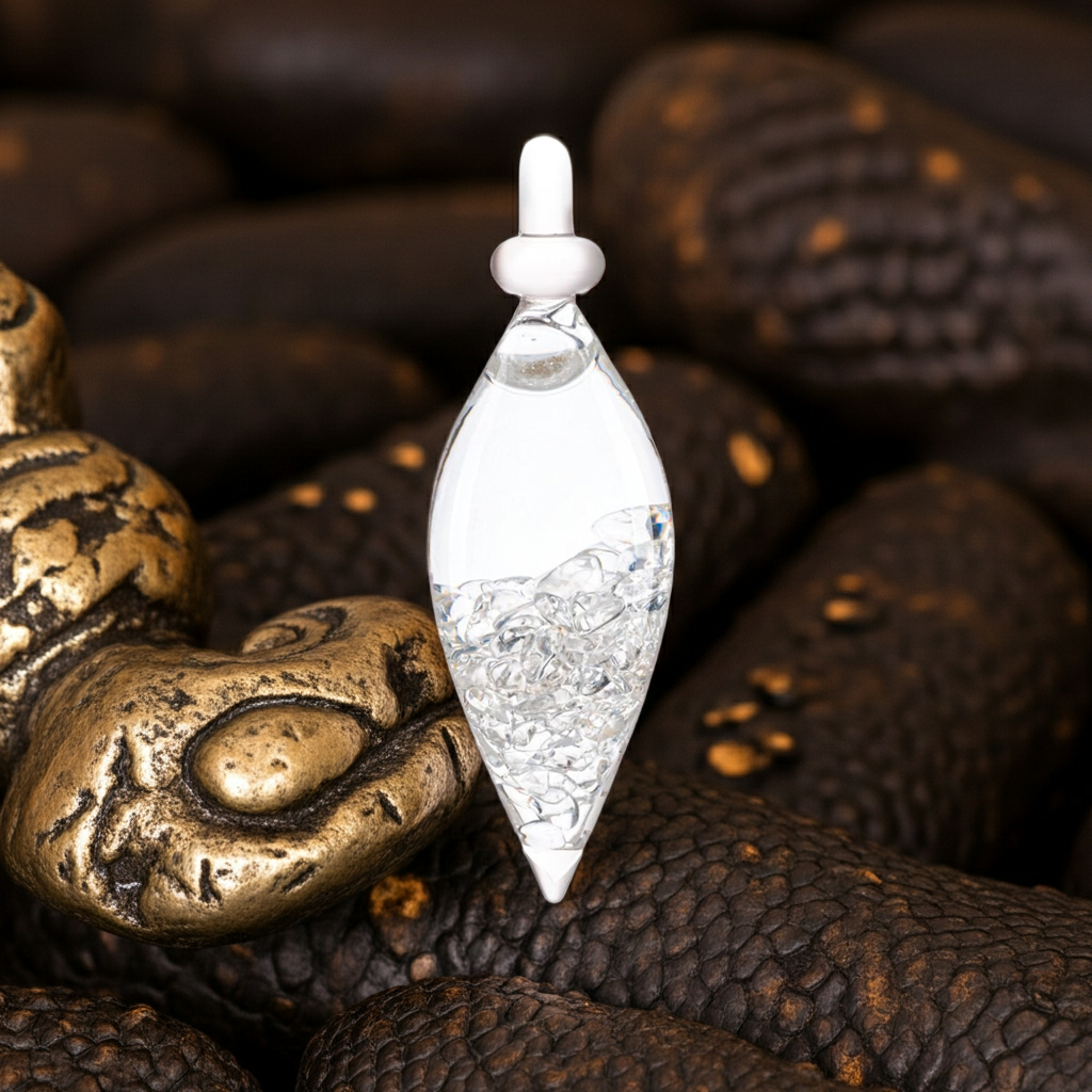 Edelsteinstab | DIAMONDS (Diamantsplitter – Bergkristall)