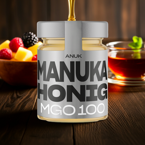 ANUK Manuka Honig MGO 100 – Silber-Edition (250 g)