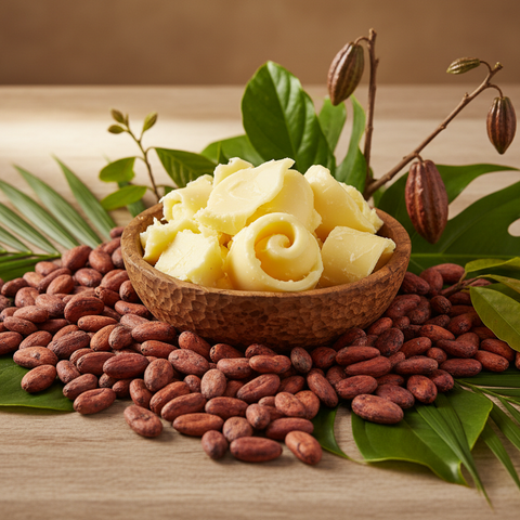 Kakaobutter Bio, desodoriert – für DIY-Kosmetik & trockene Haut