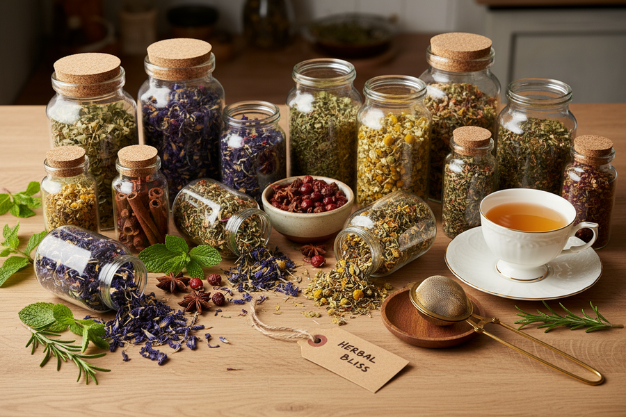 Tees & Kräutermischungen