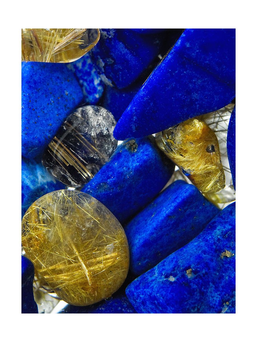Trinkflasche ViA | INSPIRATION – Lapislazuli · Rutilquarz (500 ml)