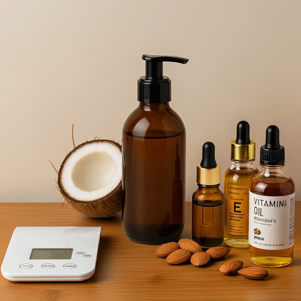 Geschmeidiges Haaröl – DIY-Baukasten - Rohstoffe für 50 g