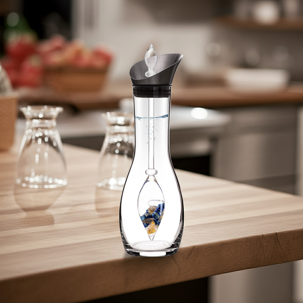 Karaffe era Set | INSPIRATION (Lapislazuli – Rutilquarz)