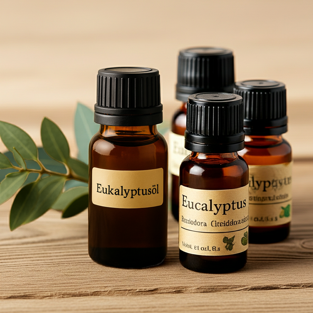 Eukalyptusöl naturrein – 80/85, Citriodora oder Radiata